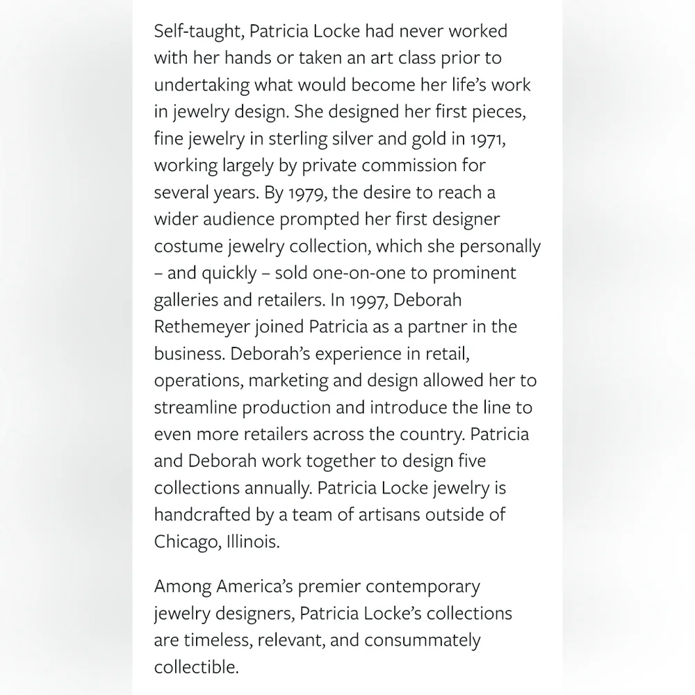 Patricia Locke Earrings - Picture 7 of 7